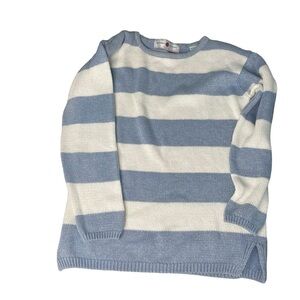 Vtg Milano Sport Striped Sweater Petite Small